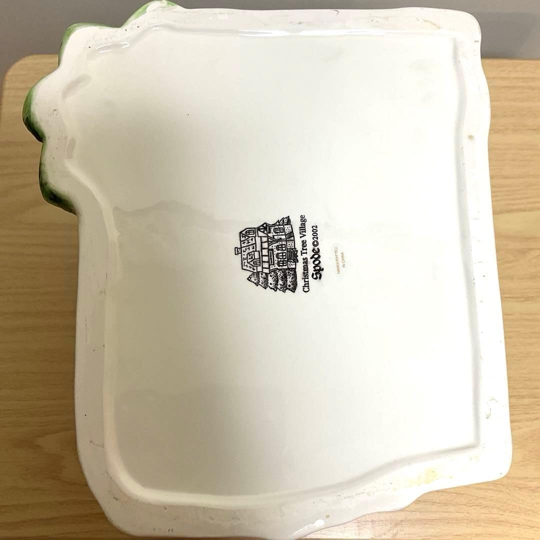 スポード　TRAIN STATION クッキージャー　陶器製