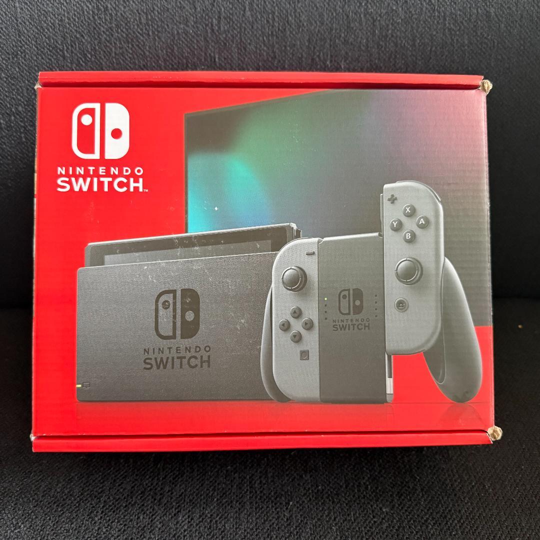 【新品未使用】Nintendo Switch グレー 現行モデル 新パッケージ