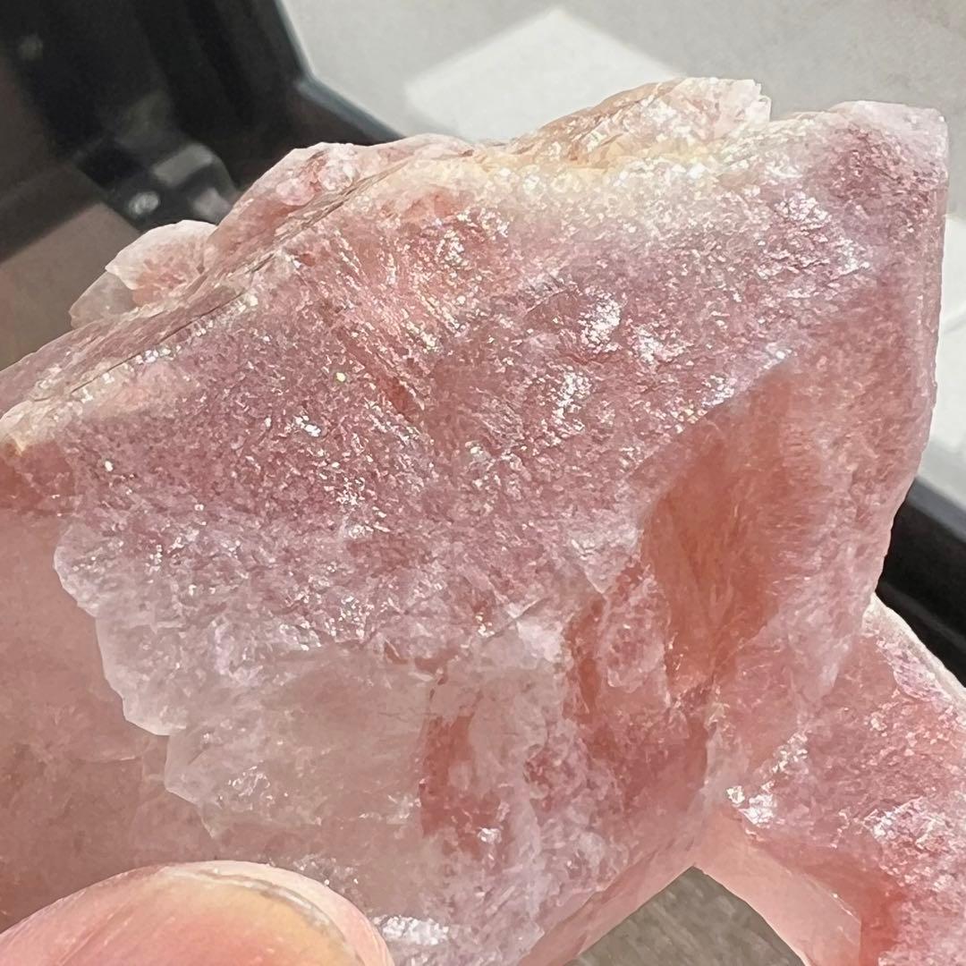 超レア　シュガー入りストロベリーレムリアン　ディアマンティーナ産　ポイント