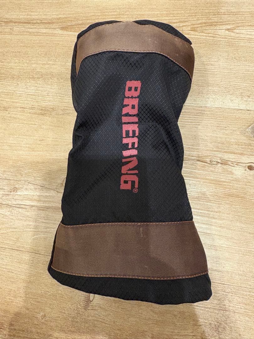 ヘッドカバー7個セットBRIEFING キャディバッグ CR-4 ブラック