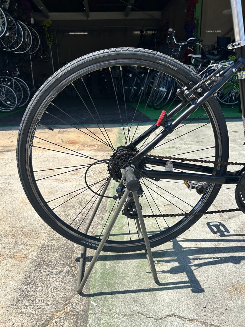 No.37MERIDA 44601D EK85ロードバイク24段変速整備済