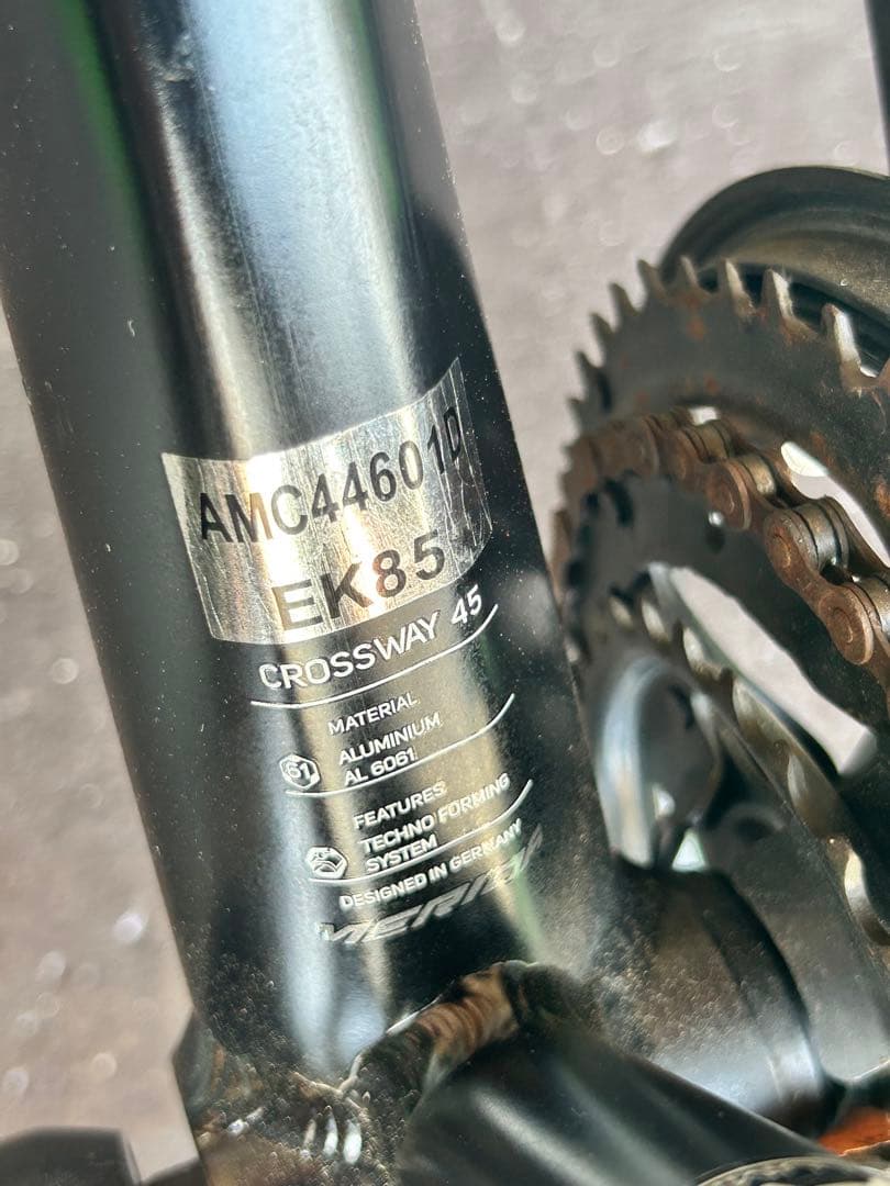 No.37MERIDA 44601D EK85ロードバイク24段変速整備済