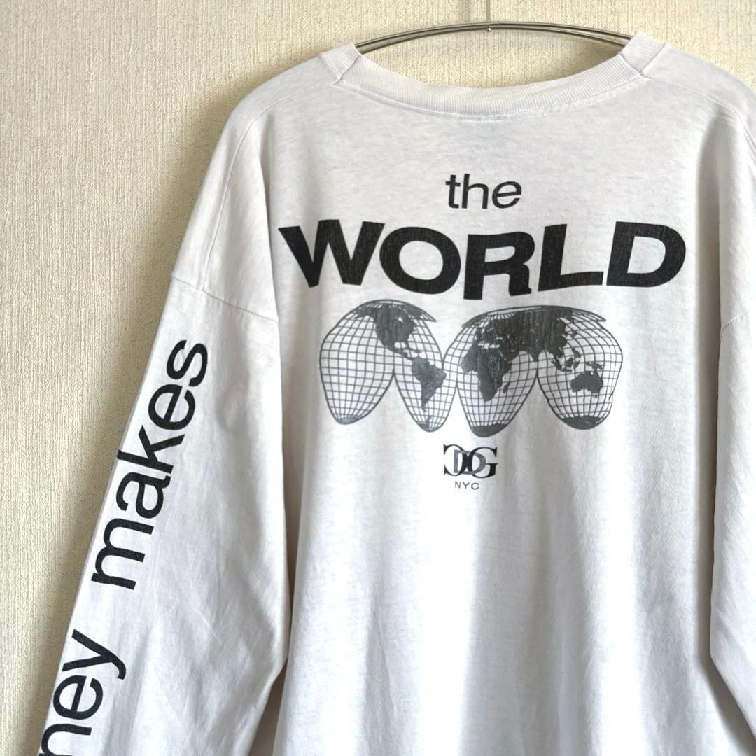 CG DESIGN　長袖カットソー　90sビンテージ　USA製　XLサイズ