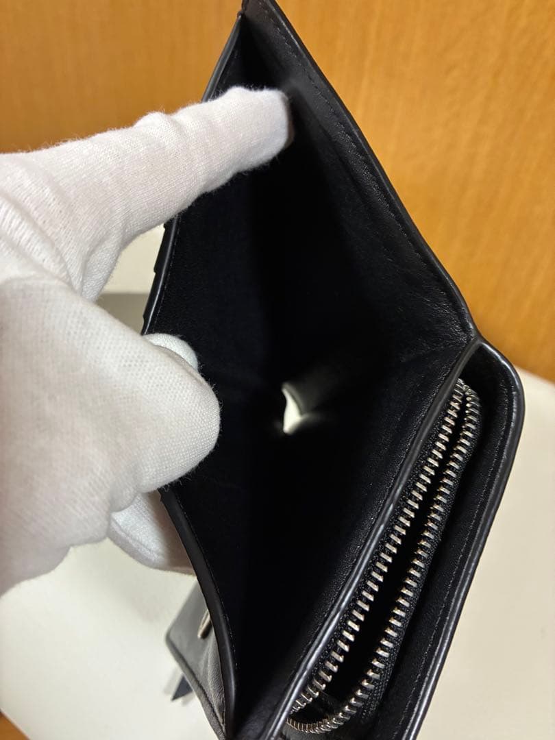 LOEWE　ハーバリウムS 二つ折り財布/ミントグリーン/ターコイズブルー