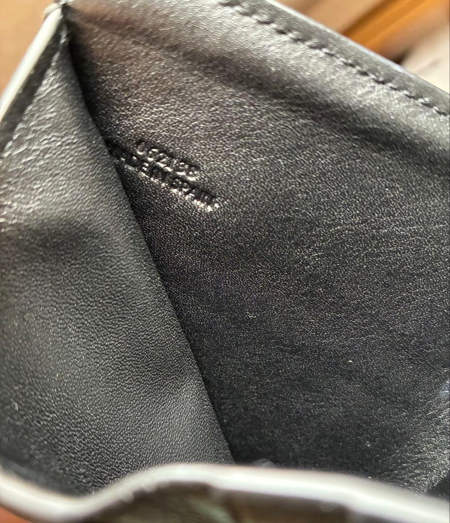 LOEWE　ハーバリウムS 二つ折り財布/ミントグリーン/ターコイズブルー