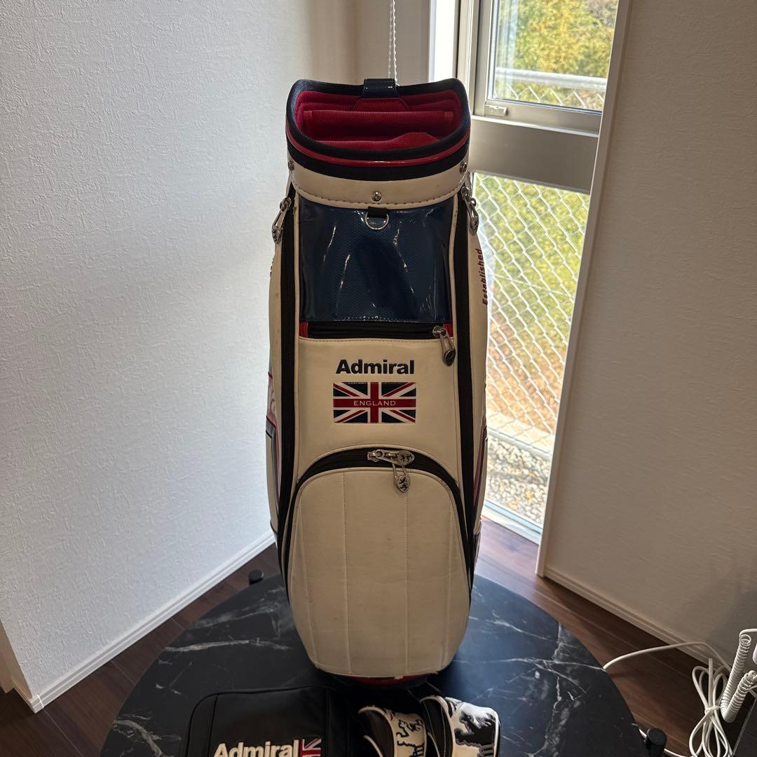 Admiral キャディバッグ イギリス国旗デザイン