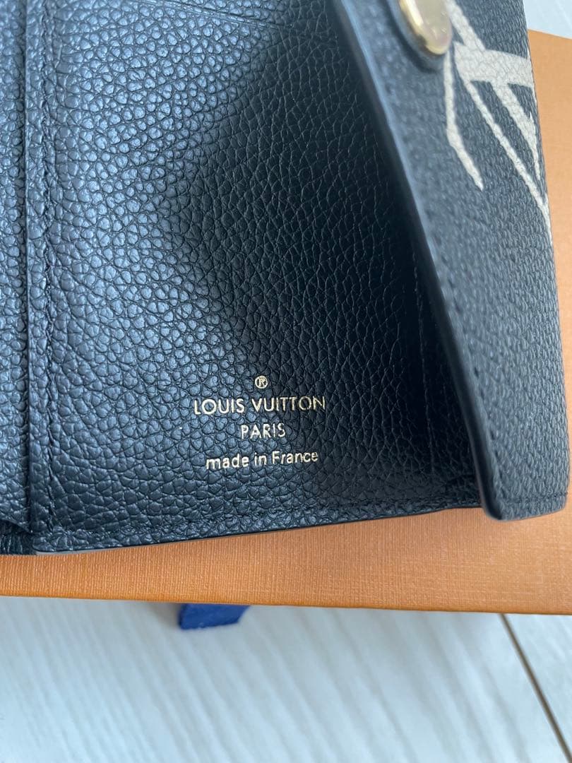 Louis Vuitton 三つ折り財布 ブラック