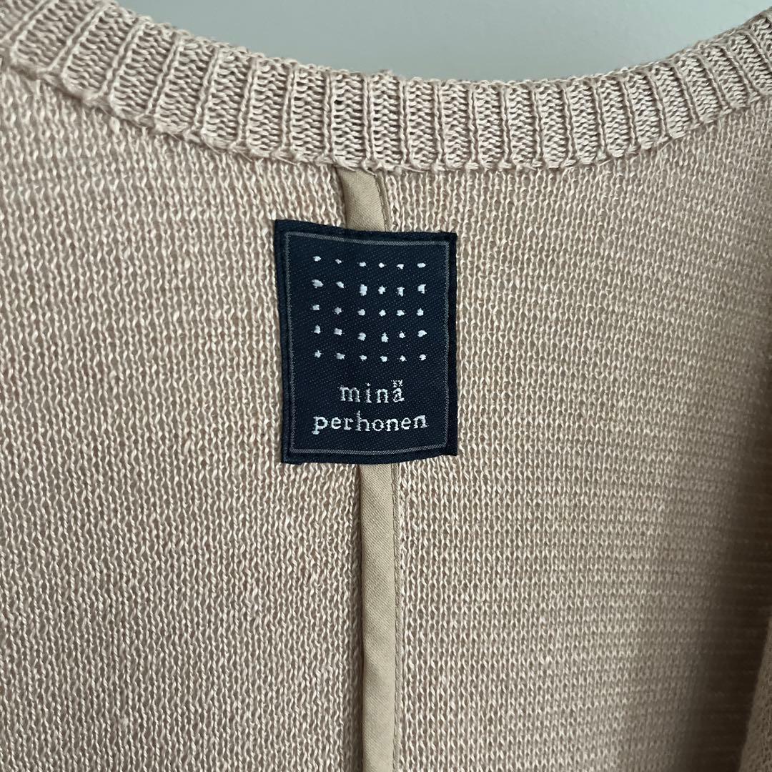 minä perhonen nostalgia 麻ロングコート