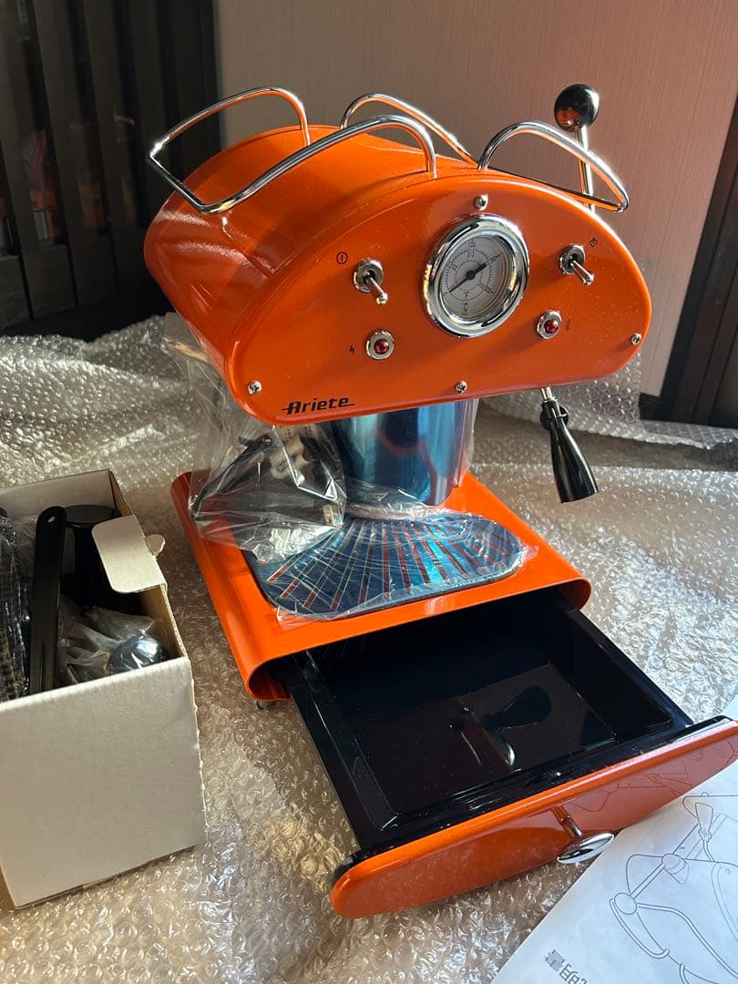 Ariete エスプレッソマシン　エスプレッソメーカー　未使用品