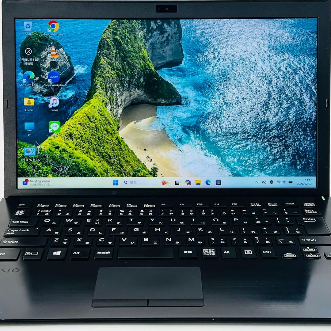 VAIO Core i5 8GB ノートパソコン Windows11 オフィス