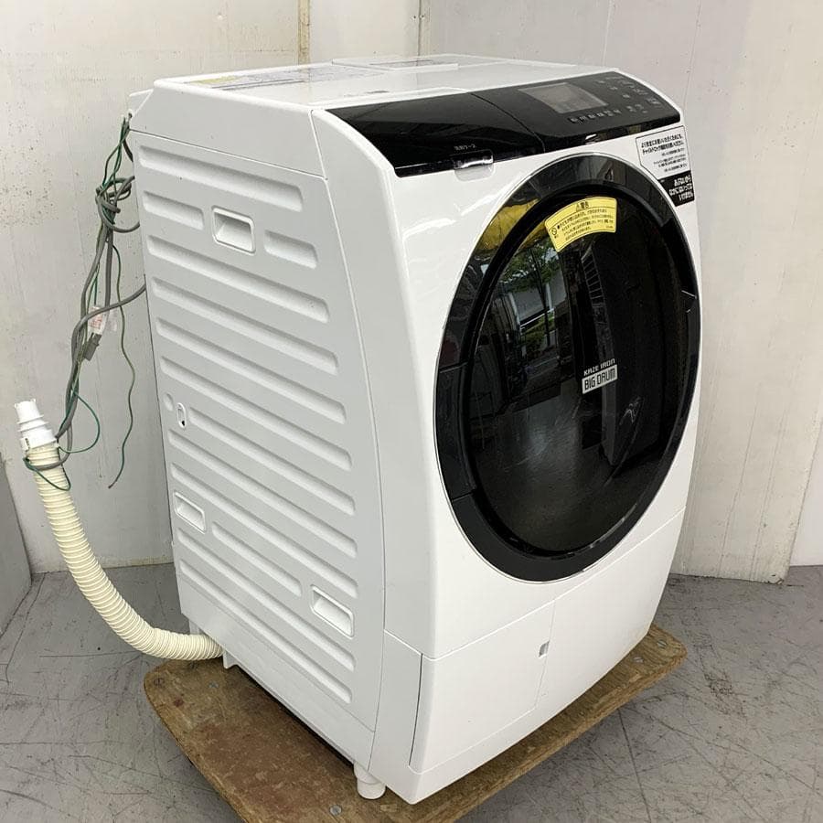 日立 BD-SG100EL-W ドラム式洗濯乾燥機 洗濯10kg 乾燥6kg