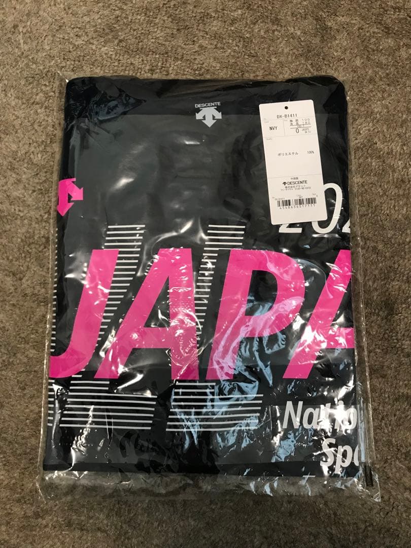 デサント　ロング　Tシャツ　長袖　国体　限定　バレーボール