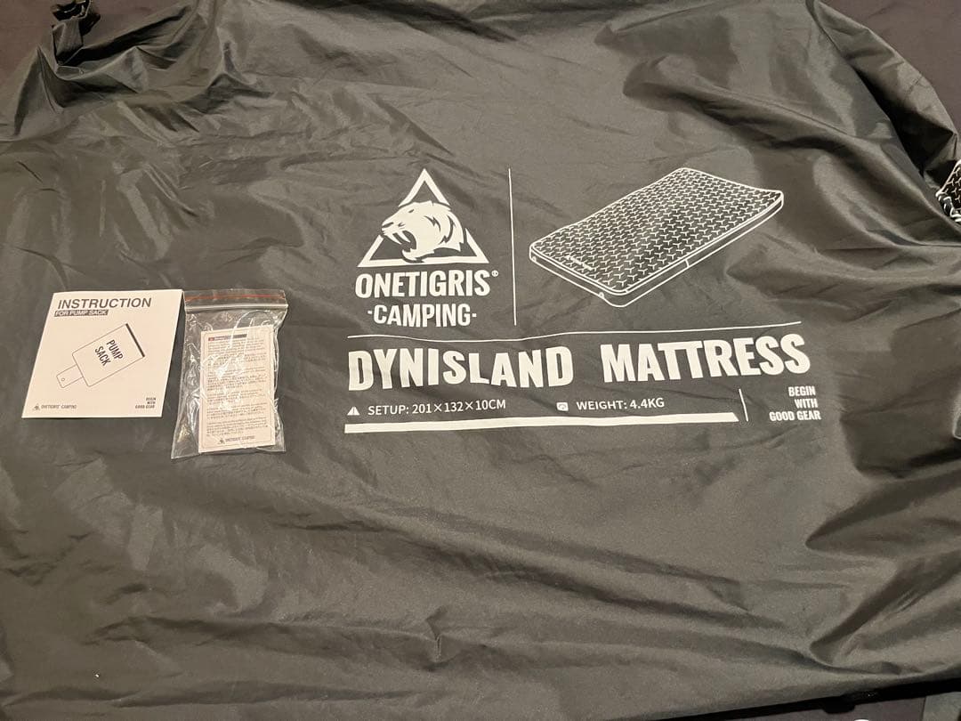 ONETIGRIS DYN マットレス 201×132×10cm