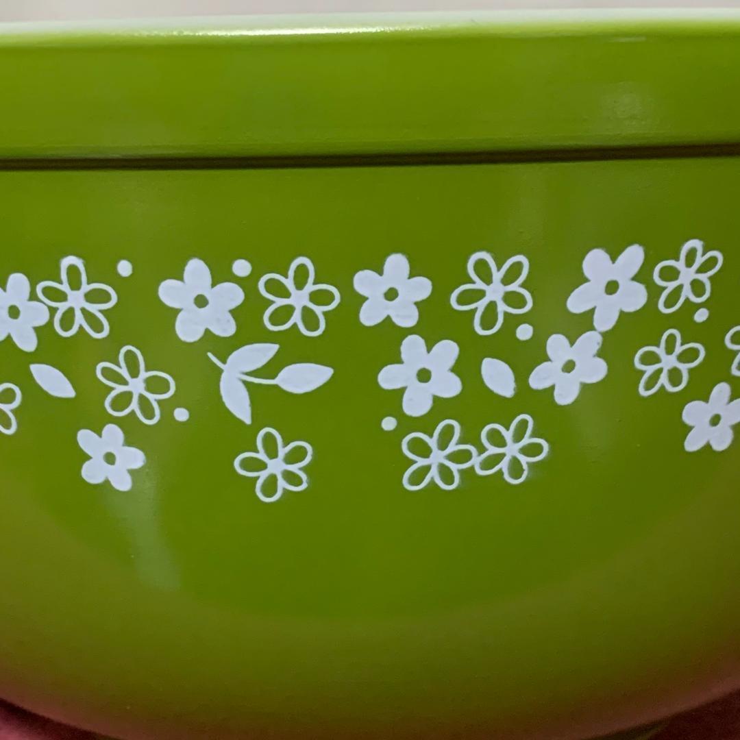 オールドパイレックス ボウルＬ サイズ スプリングブロッサム