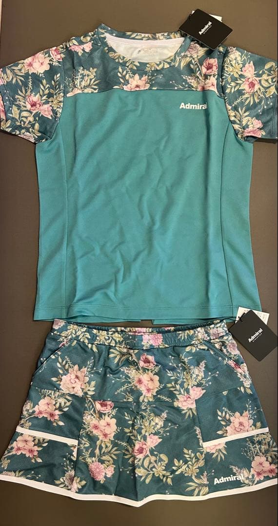 アドミラル　テニス　レディース　シャツ　上下セット　スコート　セットアップ