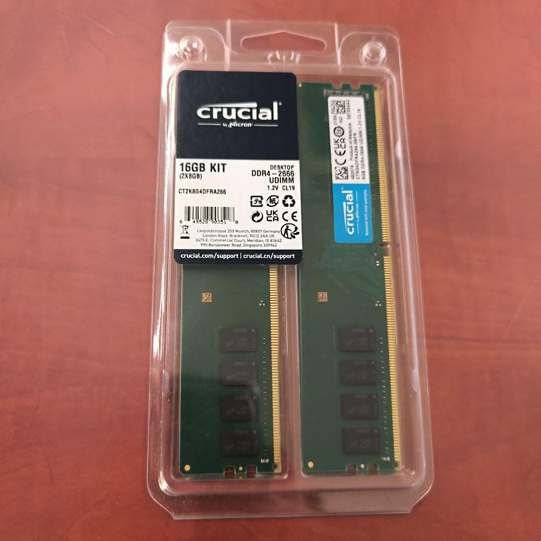 crucial 8×2 16GB KIT