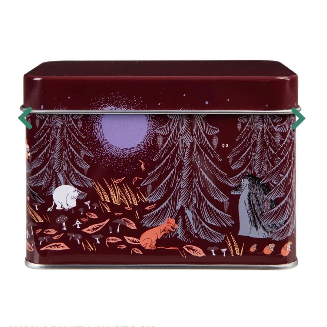 ♡ムーミン　マルティネックス　ティン缶　収納　小物入れ　キッチン　アルミ缶