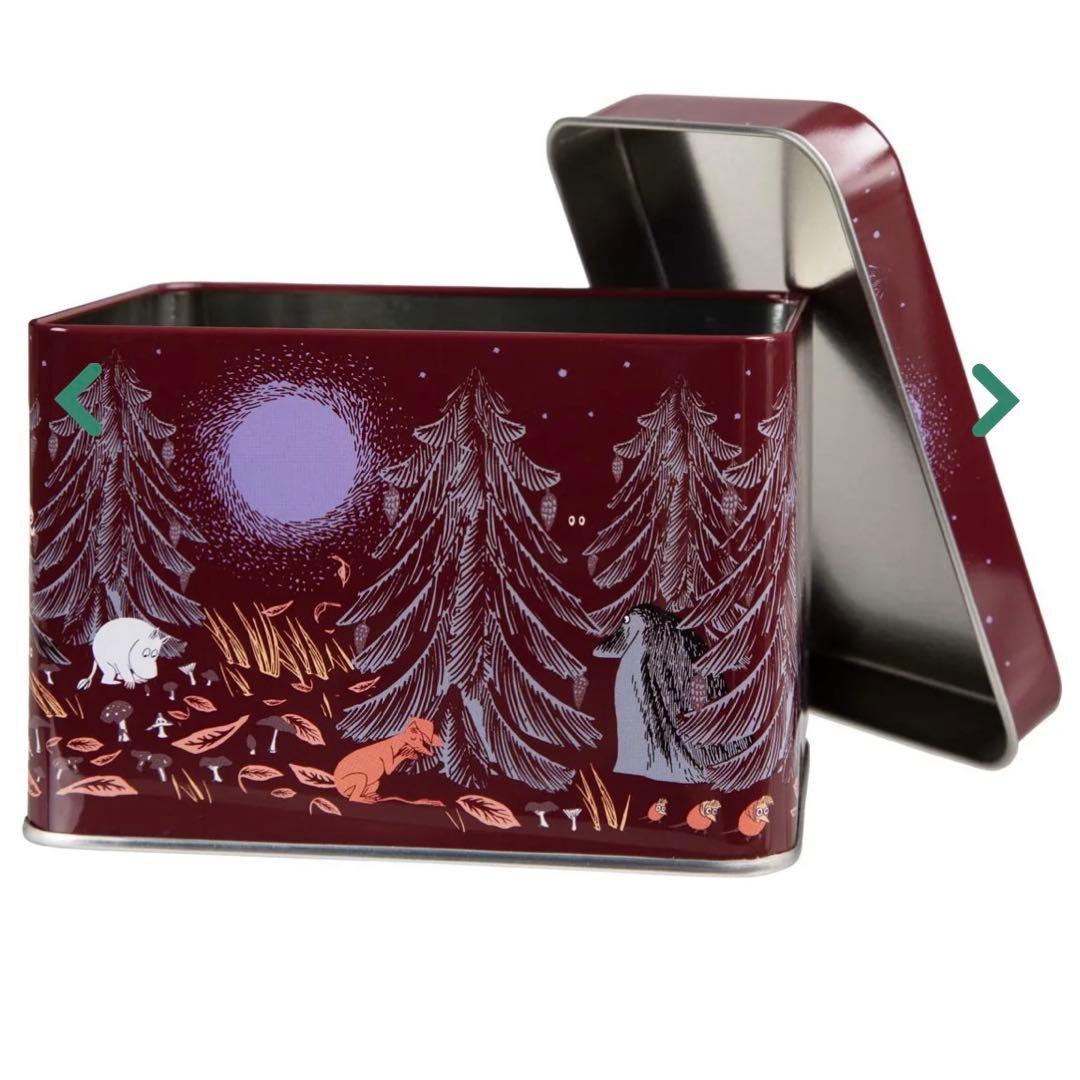 ♡ムーミン　マルティネックス　ティン缶　収納　小物入れ　キッチン　アルミ缶