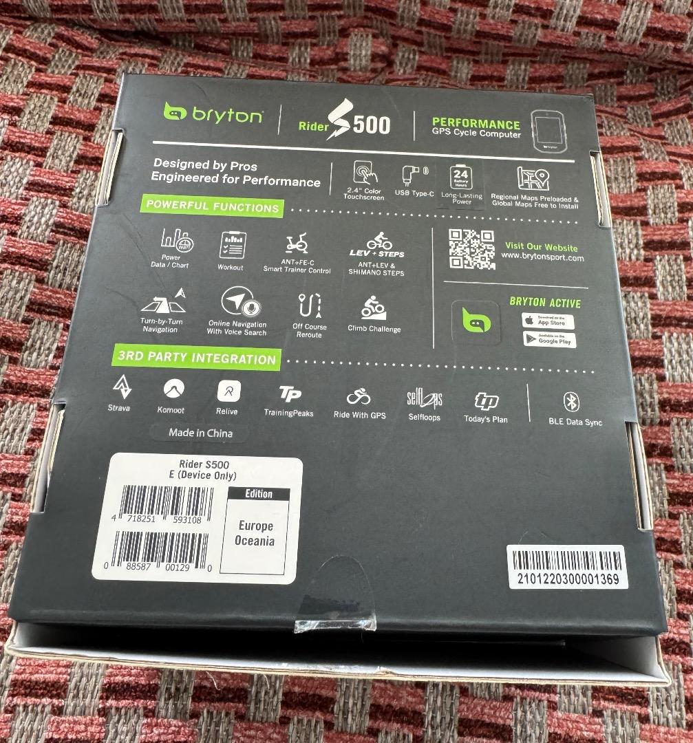 アクセサリー Bryton Rider S500