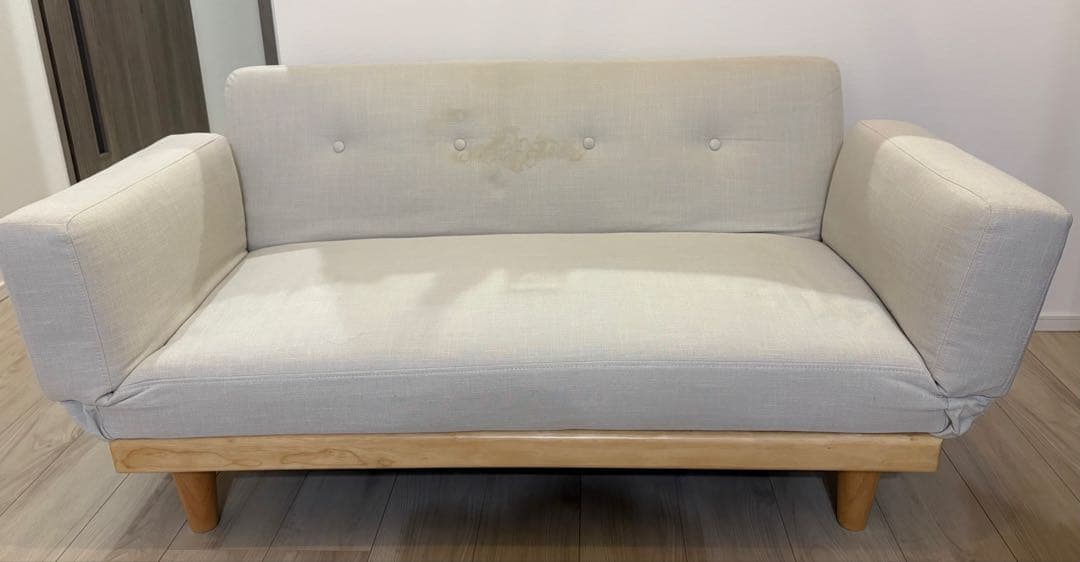 2人掛け　ソファベッド ファブリック  LOWYA