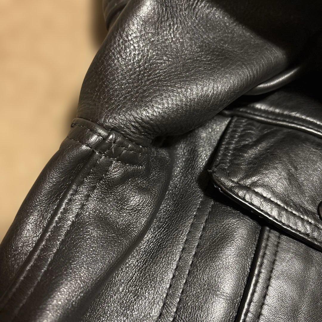 38inch VANSON バンソン DJLE ライダースジャケット　アメリカ製