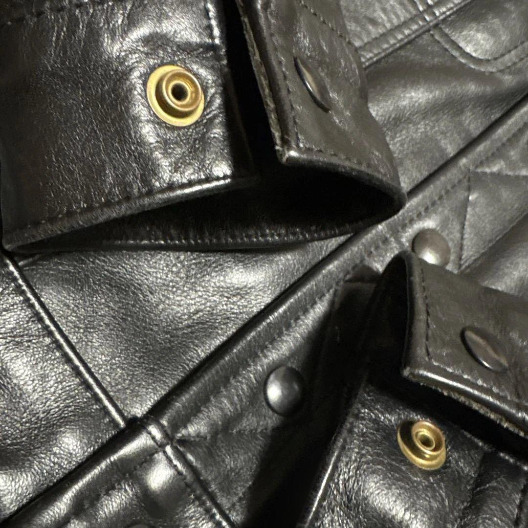 38inch VANSON バンソン DJLE ライダースジャケット　アメリカ製