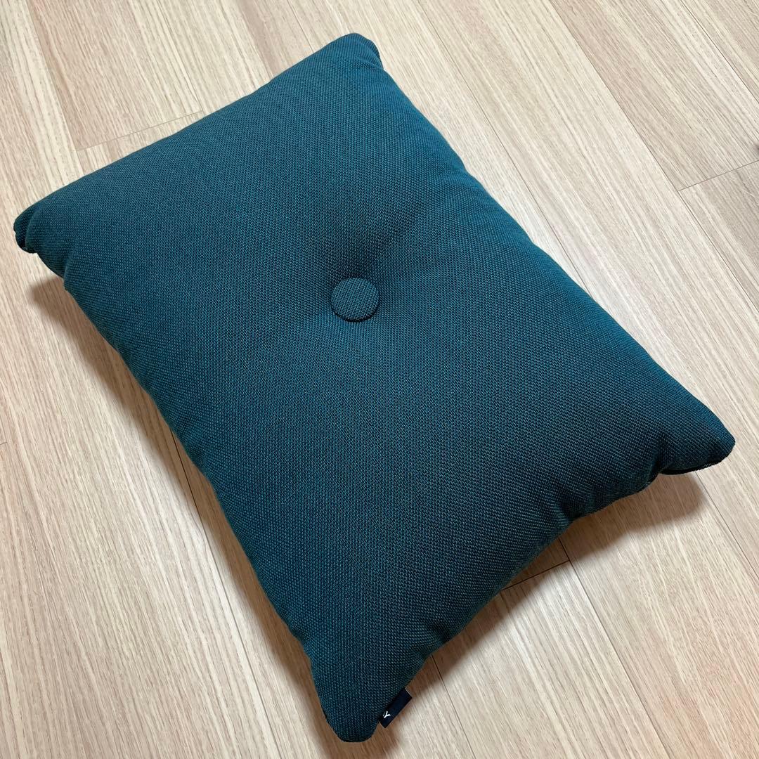 HAY DOT CUSHION ダークグリーン ボタン付きクッション