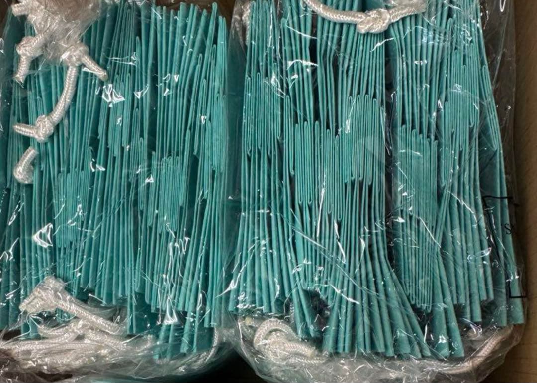 現行品Tiffanyティファニーミニショッパー紙袋50枚