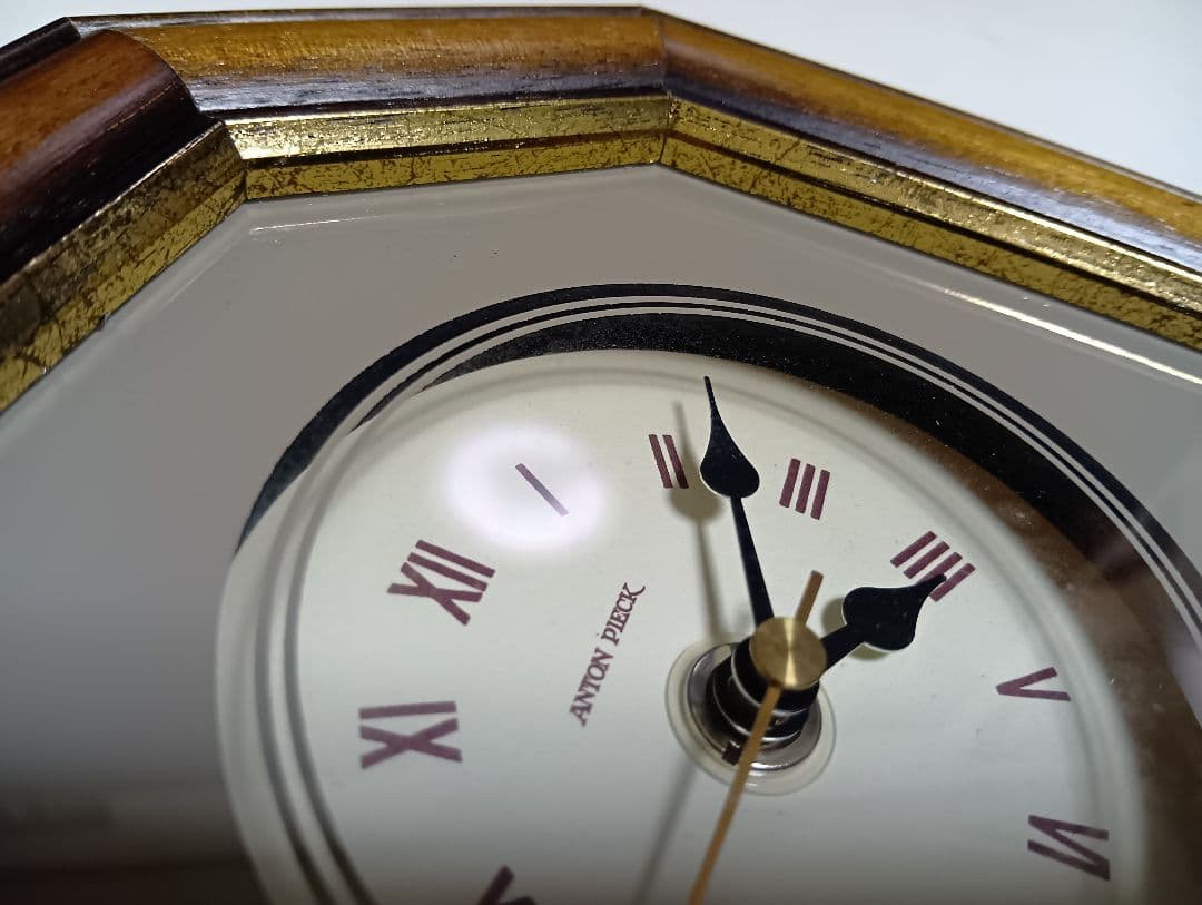 アントン　ピエック　オリジナル　シャドーボックス　ウッド　ウォール　クロック