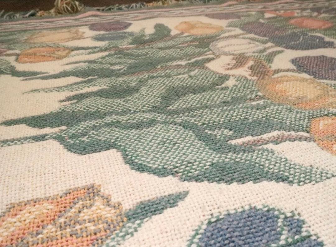 USA RUG / チューリップ柄