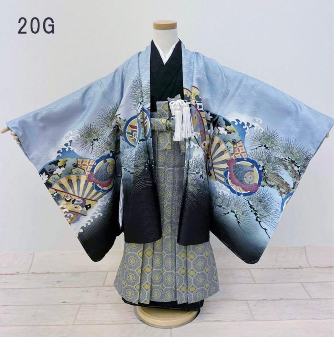 七五三5歳男児お祝い着物セット