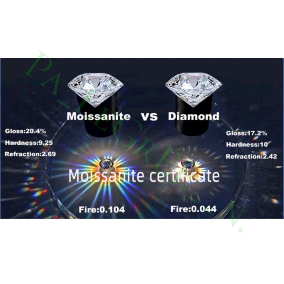 aat指輪レディース　結婚指輪　婚約指輪　モアサナイト シンプル 18kS925