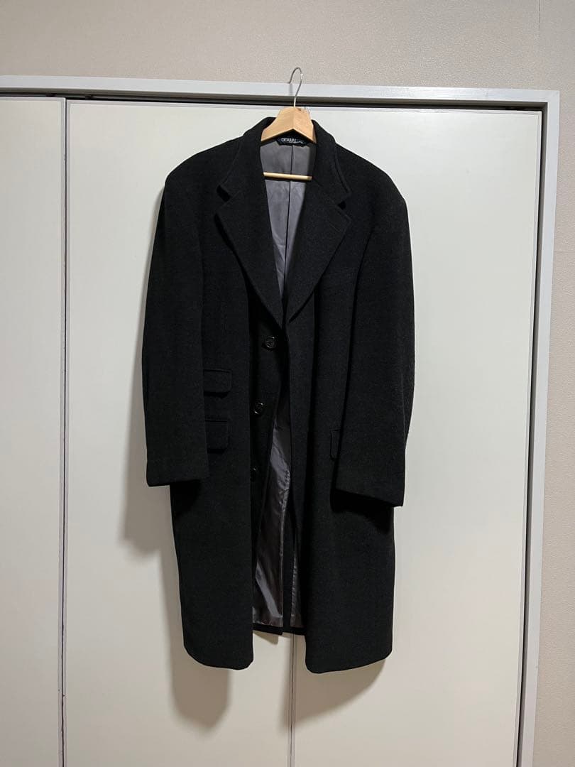 あ*ー様 Polo by Ralph Lauren ブラック ウールチェスターコ