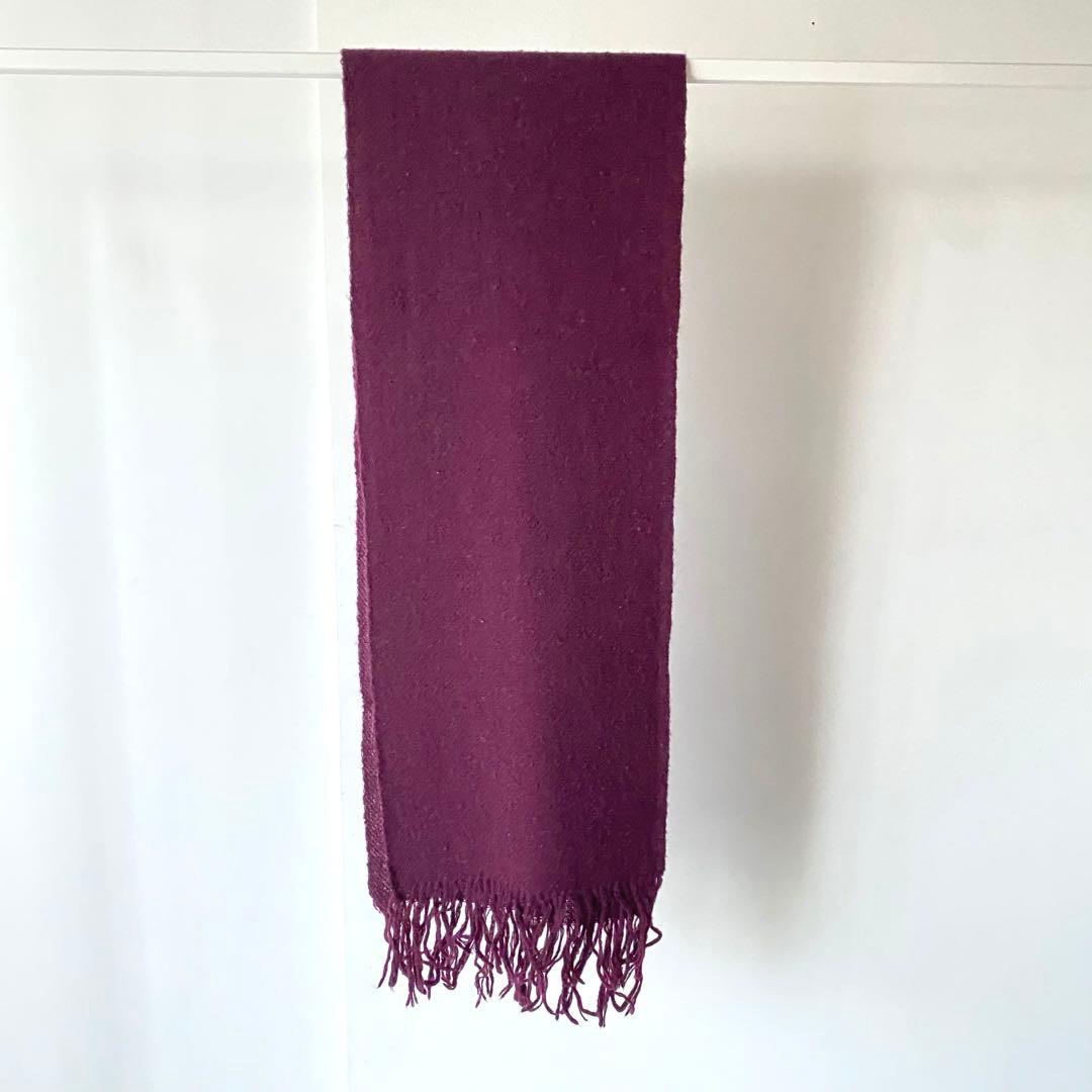 anatomica マフラー　シェットランドウール　アナトミカ