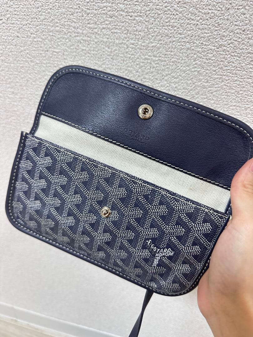 ゴヤール サンルイ PM グレー トートバッグ