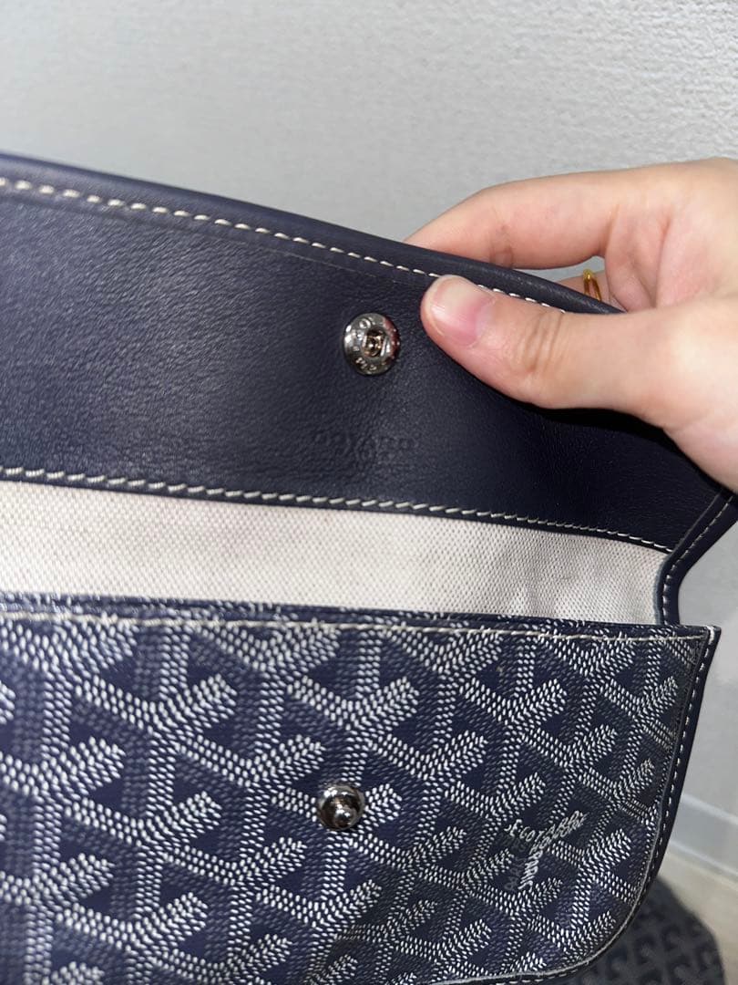 ゴヤール サンルイ PM グレー トートバッグ