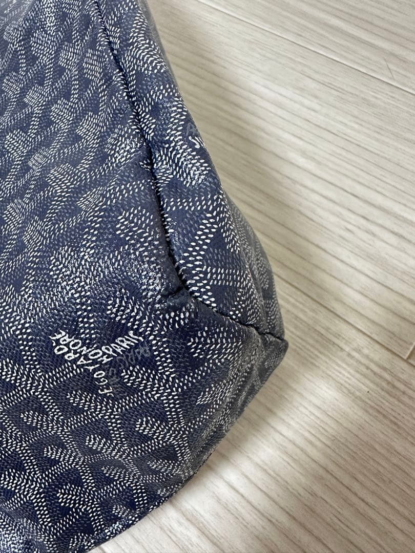 ゴヤール サンルイ PM グレー トートバッグ