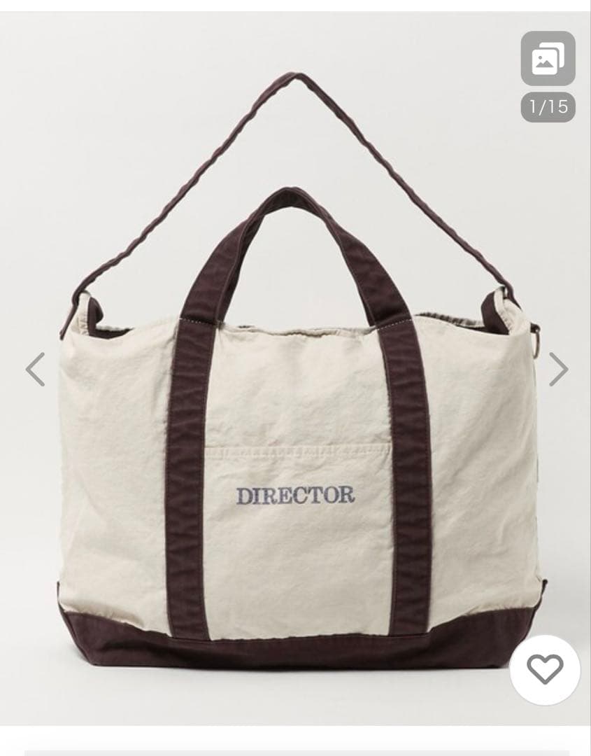 ＜6(ROKU)＞DIRECTOR トートバッグ