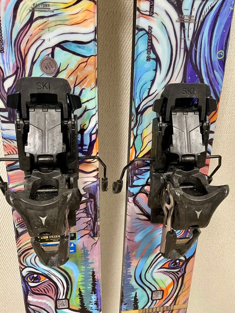 【そろそろパウダーお値下】ATOMICベンチェトラー120+シフトビン+シール