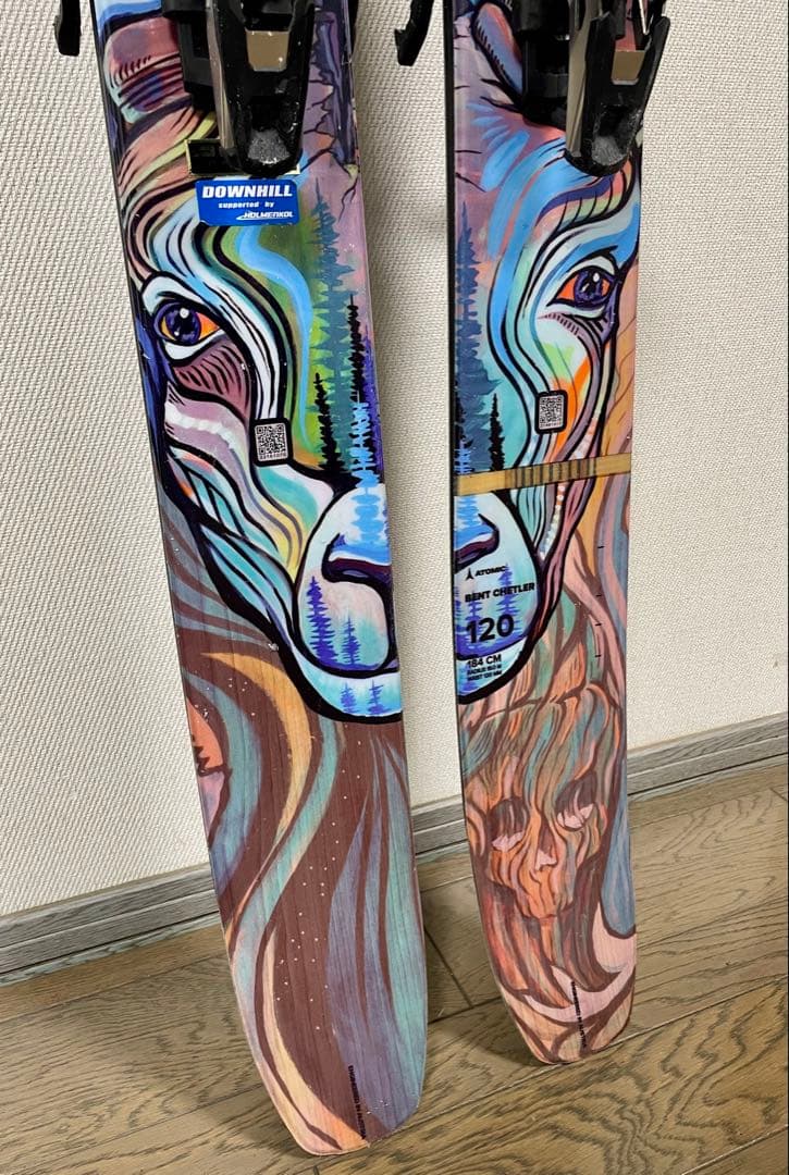 【そろそろパウダーお値下】ATOMICベンチェトラー120+シフトビン+シール