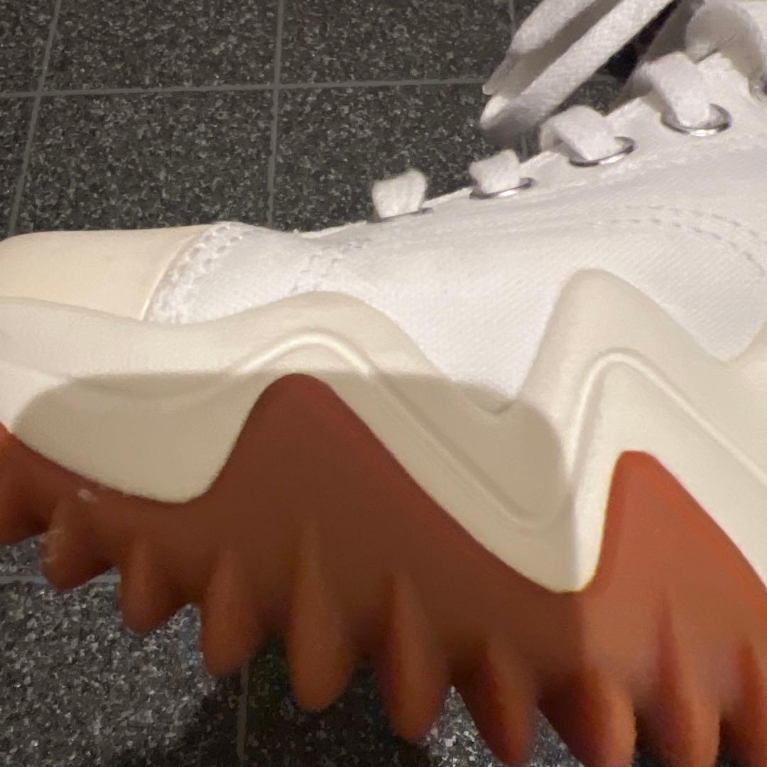 コンバース ランスターモーション 24.5cm ホワイト 厚底