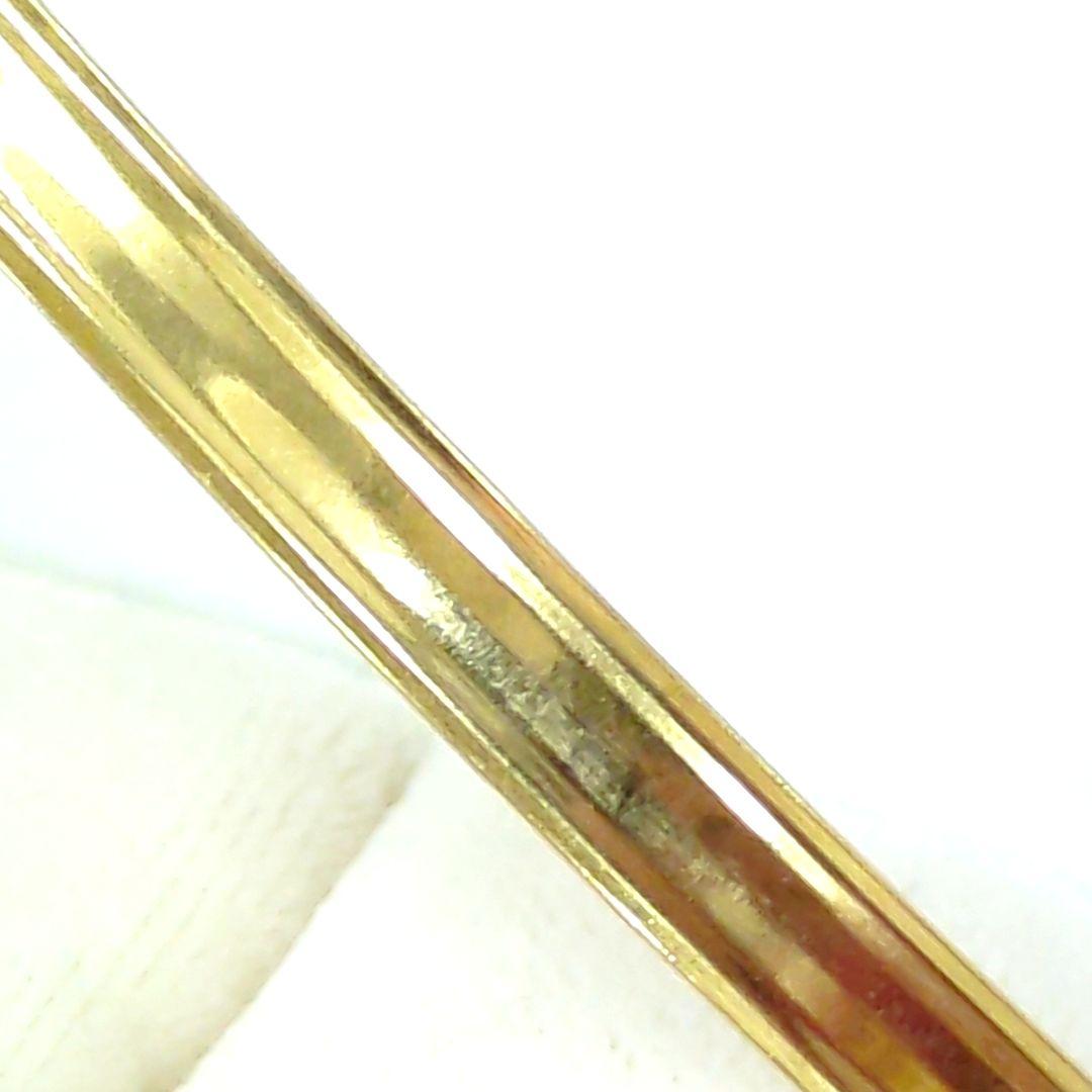 アレクサンドルドゥパリ ヘアピン ライトブラウン グレー系 ラインストーン