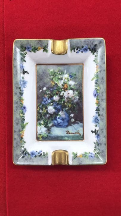 ルノワール「花瓶の花」 灰皿　小物入れ