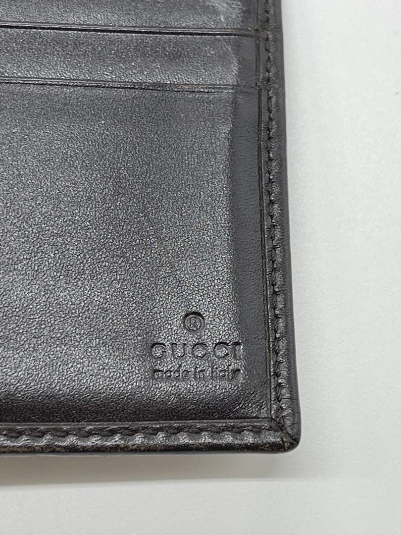 GUCCI GGパターン 二つ折り財布