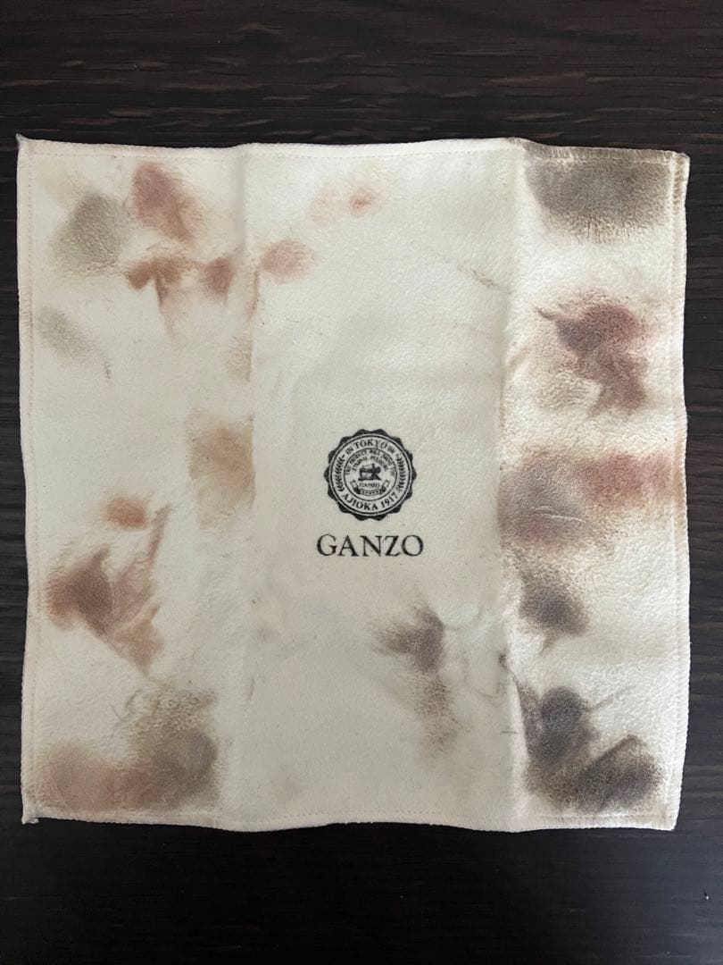 GANZO ホーウィン社 バーガンディ シェルコードバン長財布