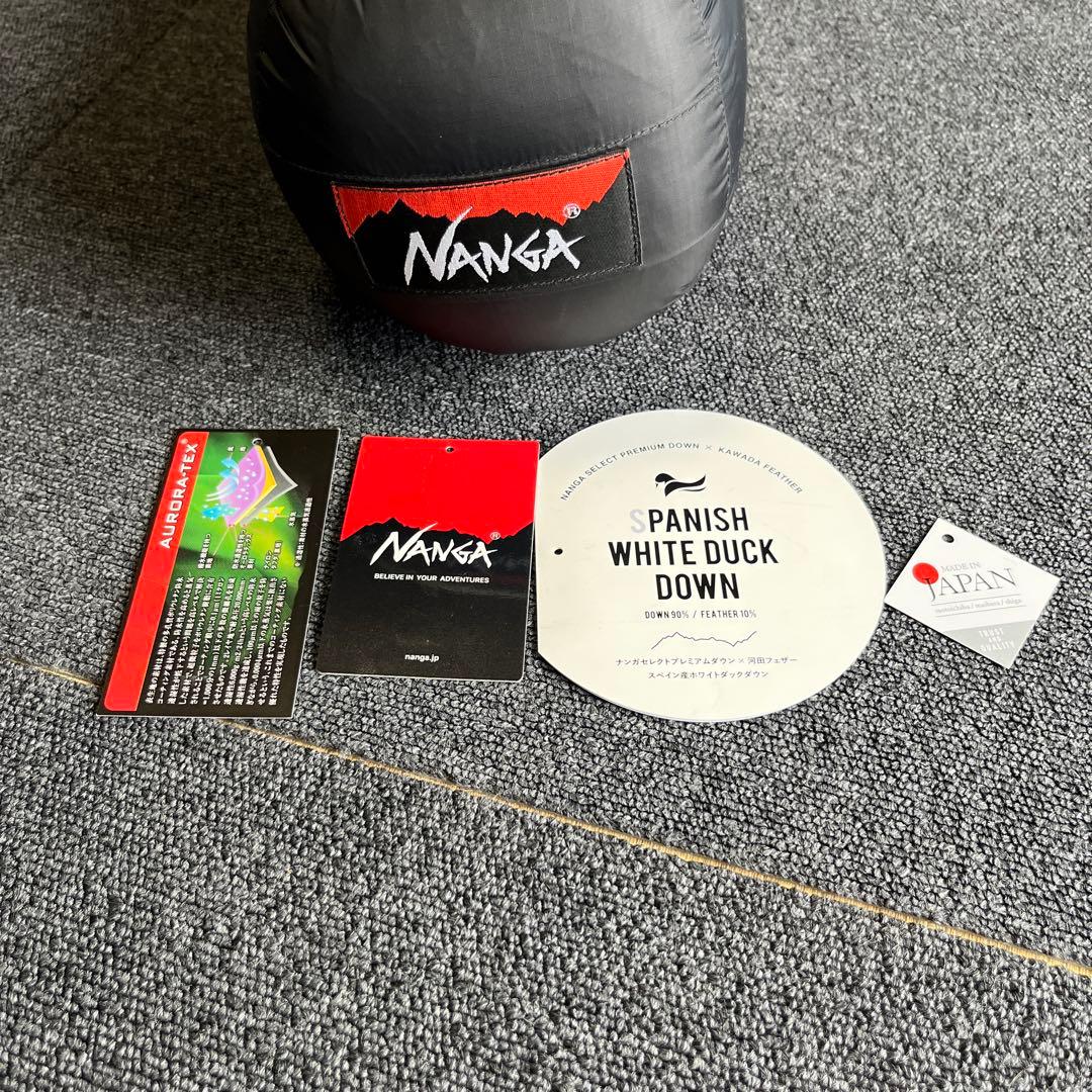 ら*き様 NANGA山渓モデルオーロラテックス 450DXオールブラックロング