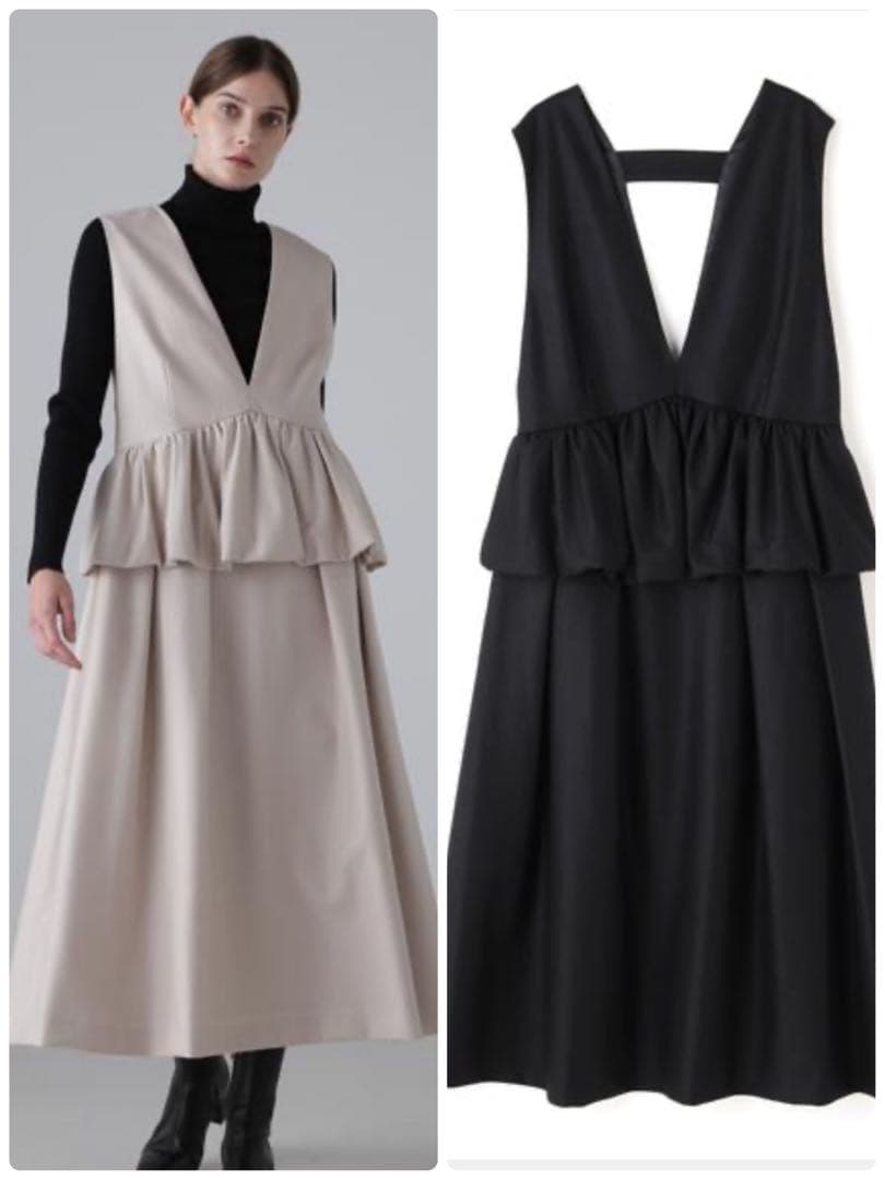 アドーア　【新品未使用タグあり】ウールバランサーワンピース