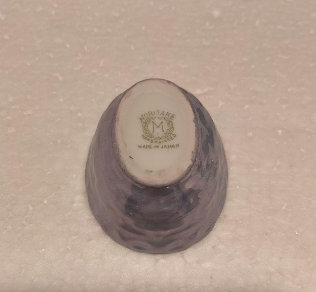 オールドノリタケ　ラスター彩　巣の中のニワトリ