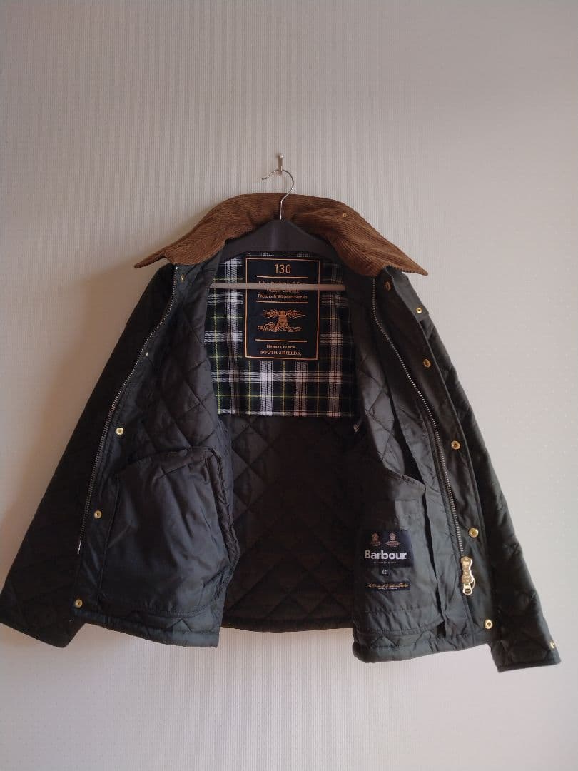 Barbour バブアー 130周年記念モデル キルティングジャケット