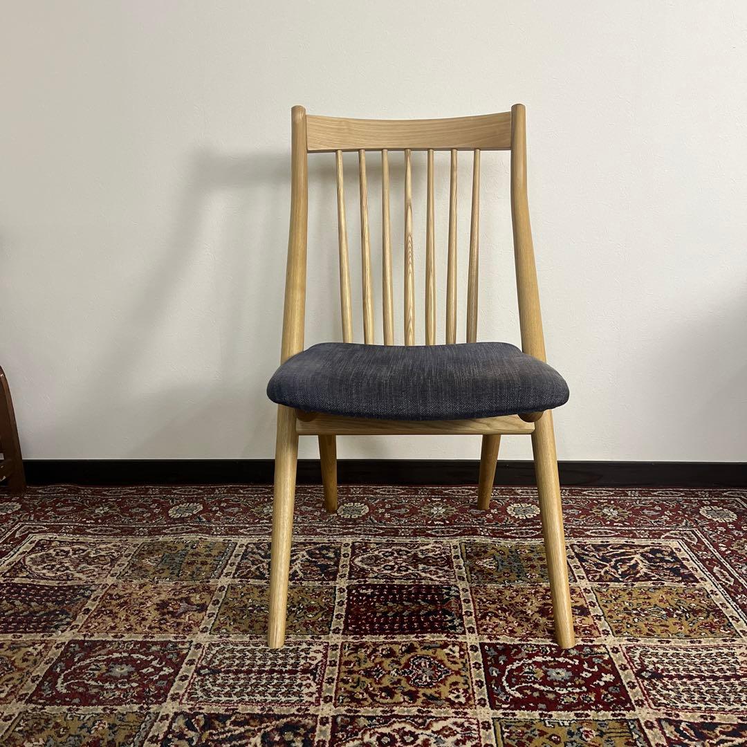 廃盤モデル 関家具◼︎ダイニングチェア DC ルーツ 木製チェア 椅子 B
